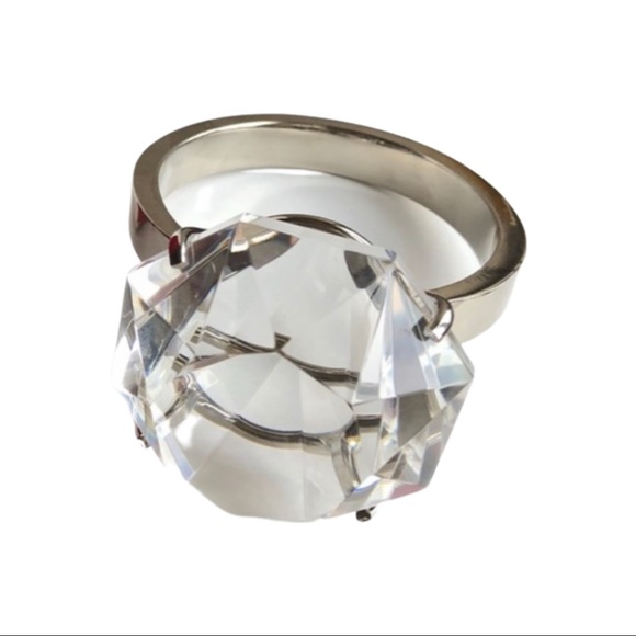 NIB 💍 Desk Paperweight - Diamond Ring (Glass) - Picture 2 of 15